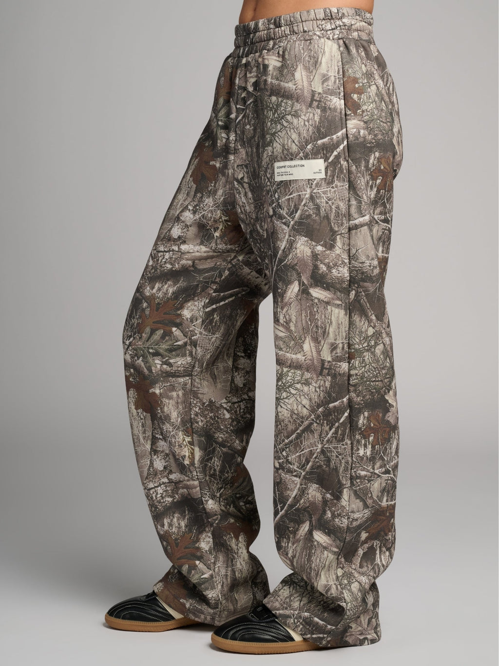 Camo Straight Leg Sweatpants - Pre Order