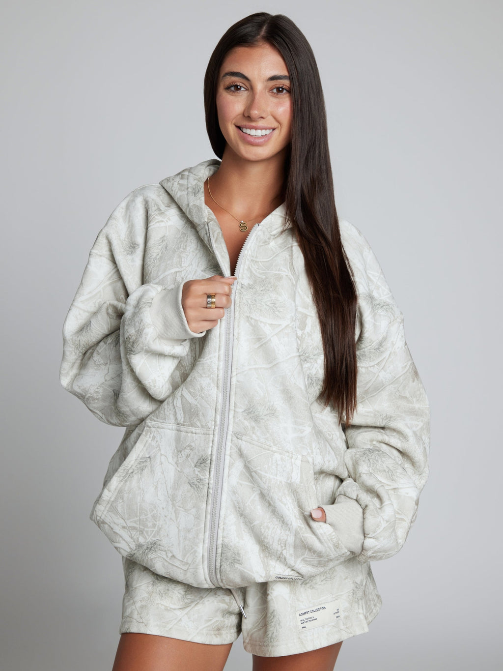 Camo Zip Hoodie - Pre-Order