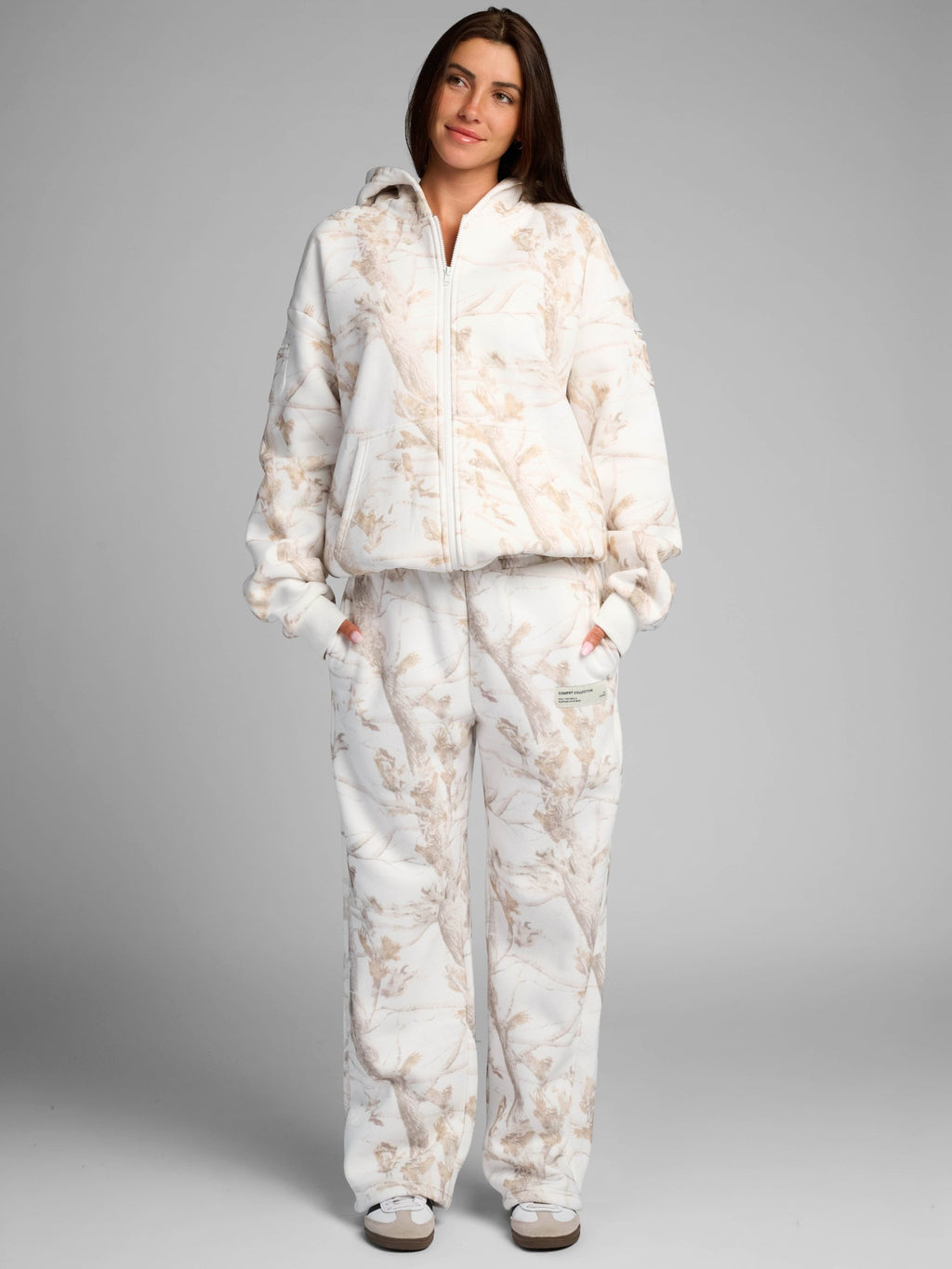 Camo Straight Leg Sweatpants