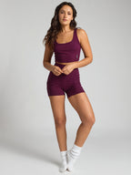 Rib Contour Crop Tank