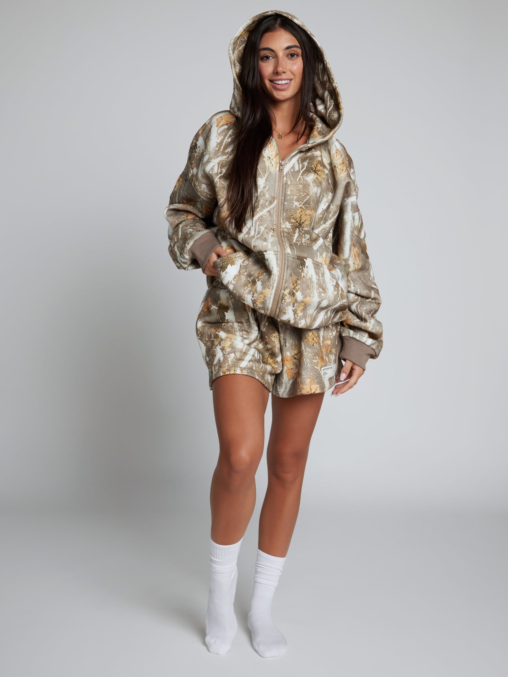Camo Zip Hoodie - Pre-Order