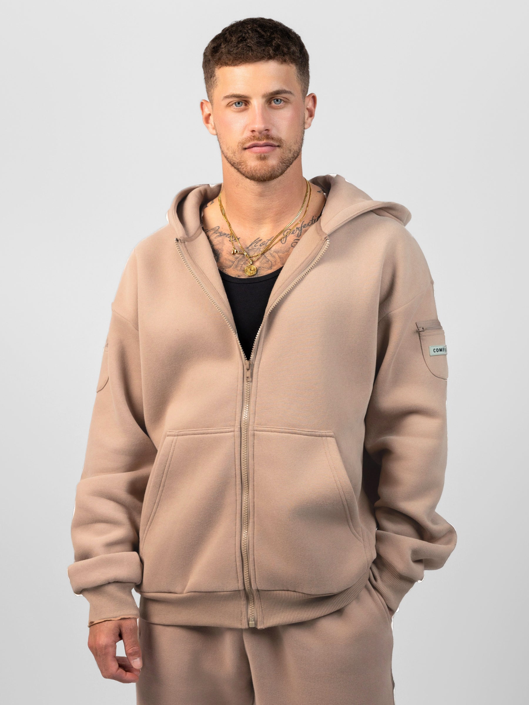 Travel Essentials Zip Hoodie