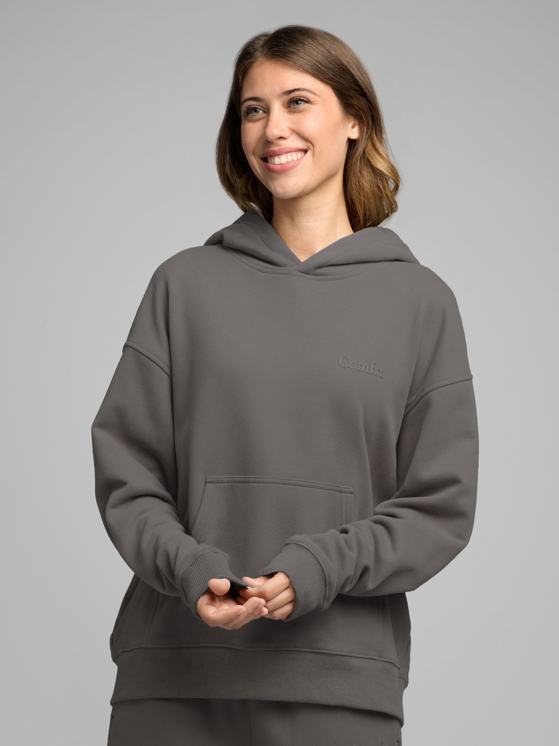 Halo Lightweight Crop Hoodie