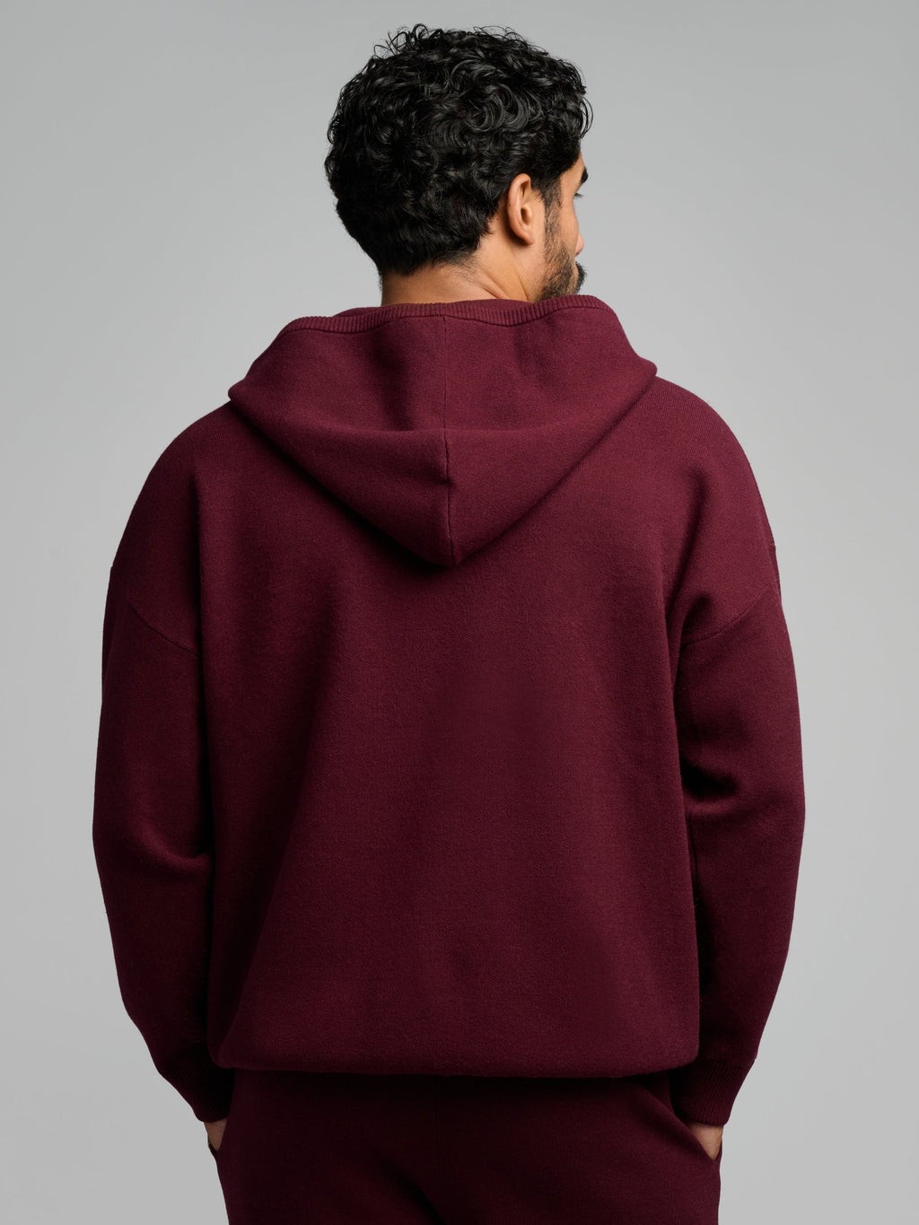 Sweater Knit Hoodie