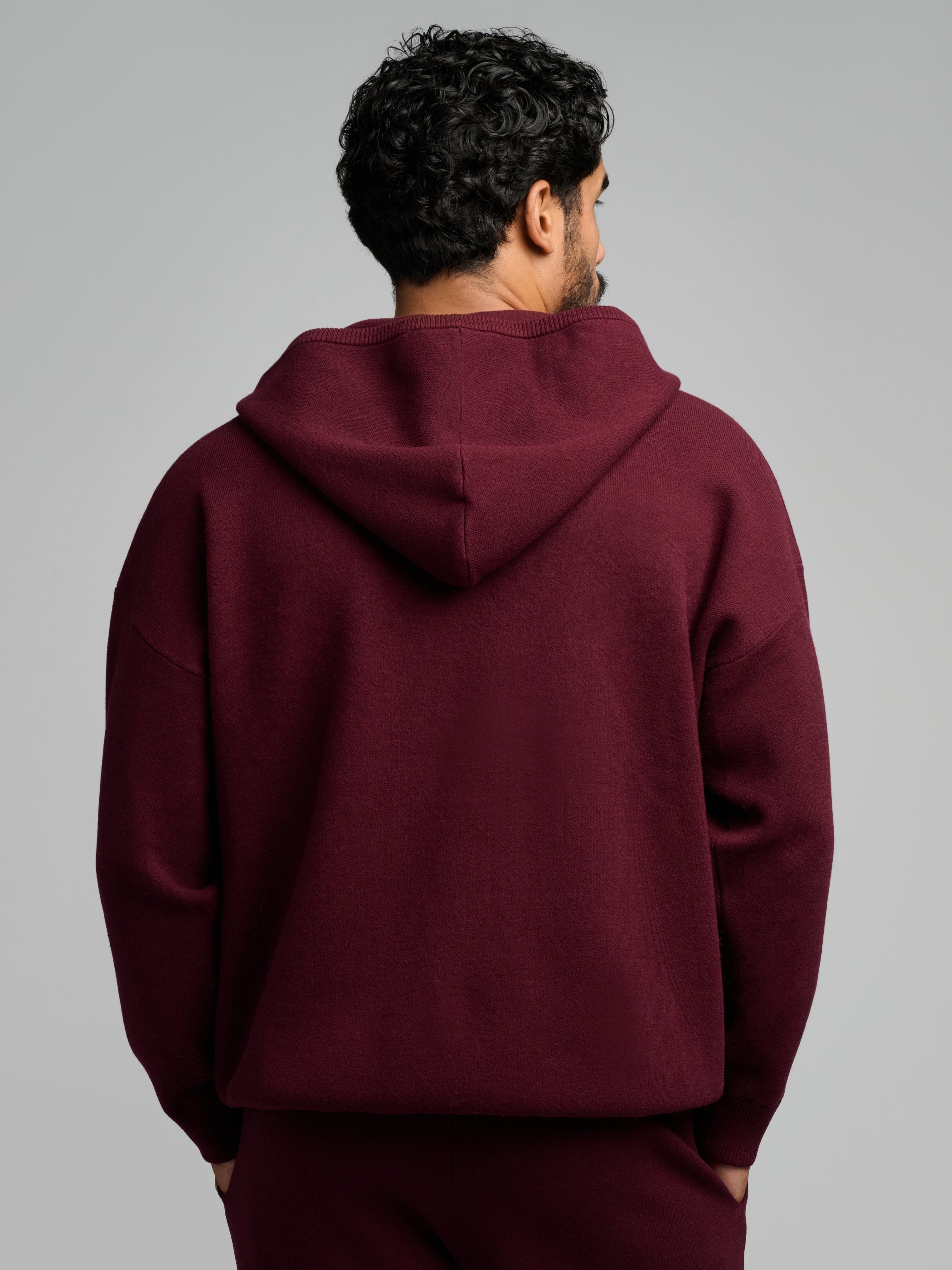 Sweater Knit Hoodie