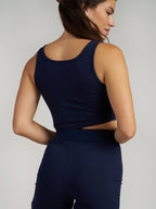 Rib Contour Crop Tank