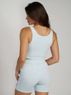 Rib Contour Crop Tank