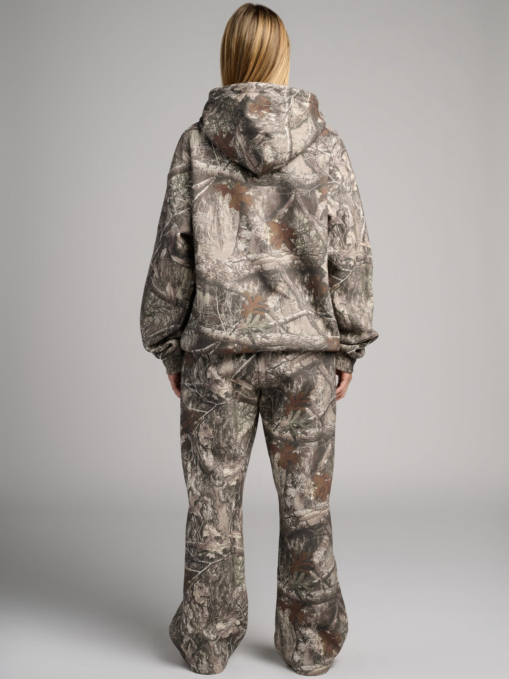 Camo Straight Leg Sweatpants