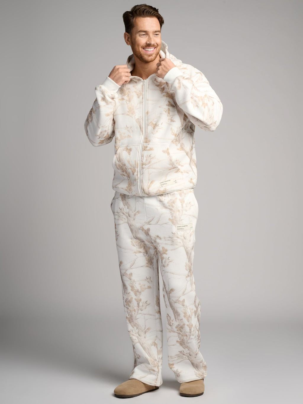 Camo Straight Leg Sweatpants - Pre Order