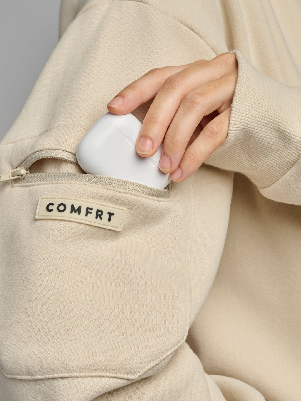 Airplane Mode Travel Zip Hoodie