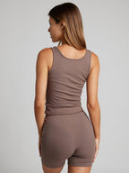 Rib Contour Waist Length Tank