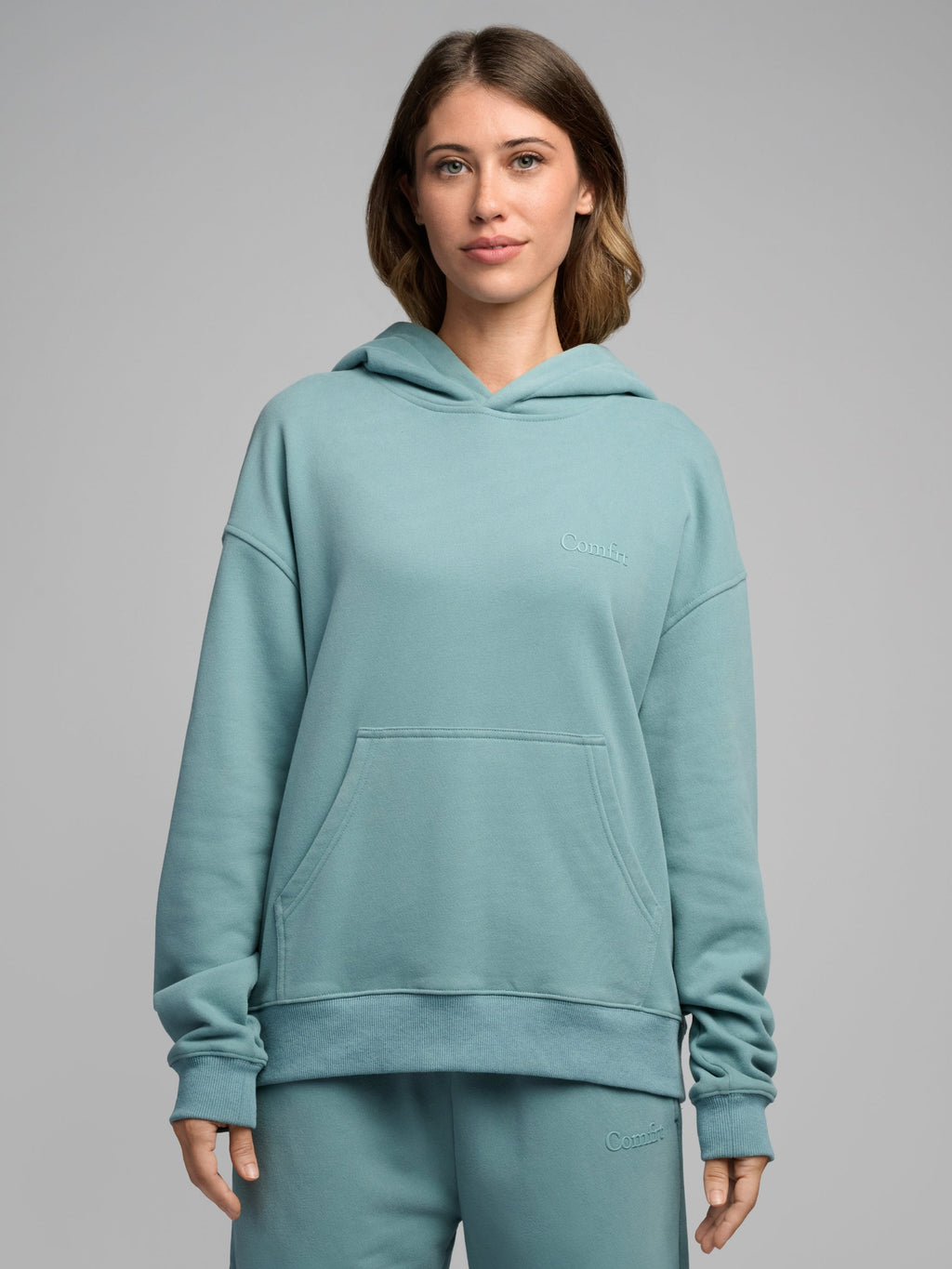 Halo Lightweight Crop Hoodie