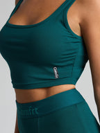 Rib Contour Crop Tank