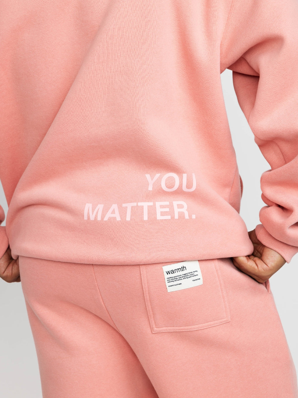 You Matter Straight Leg Sweatpants - Pre-Order