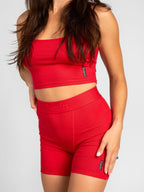 Rib Contour Crop Tank