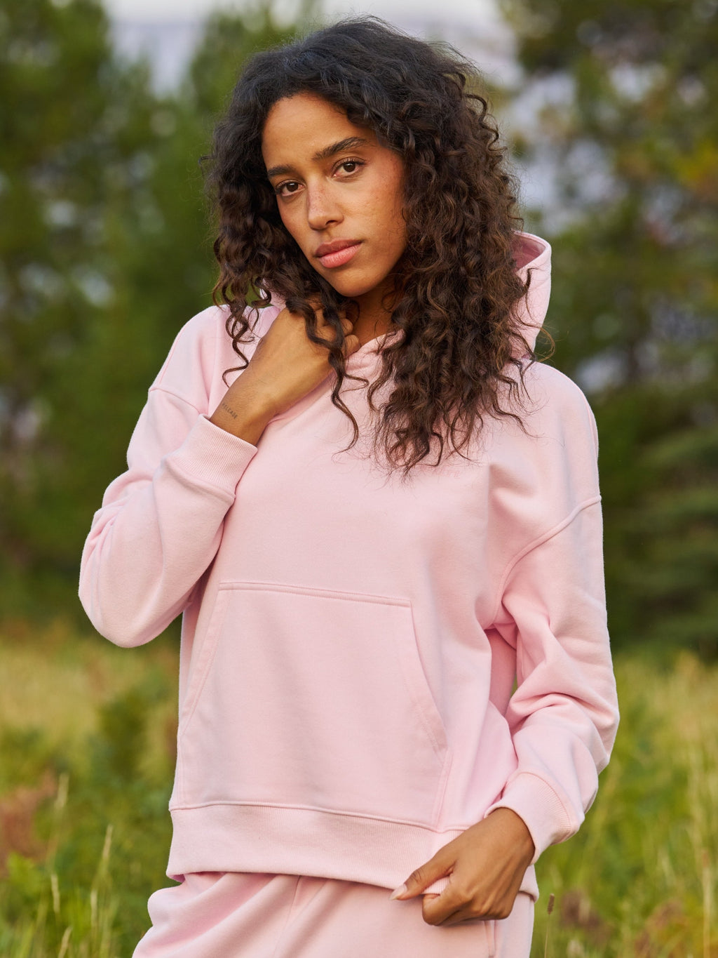 Halo Lightweight Crop Hoodie - Pre Order