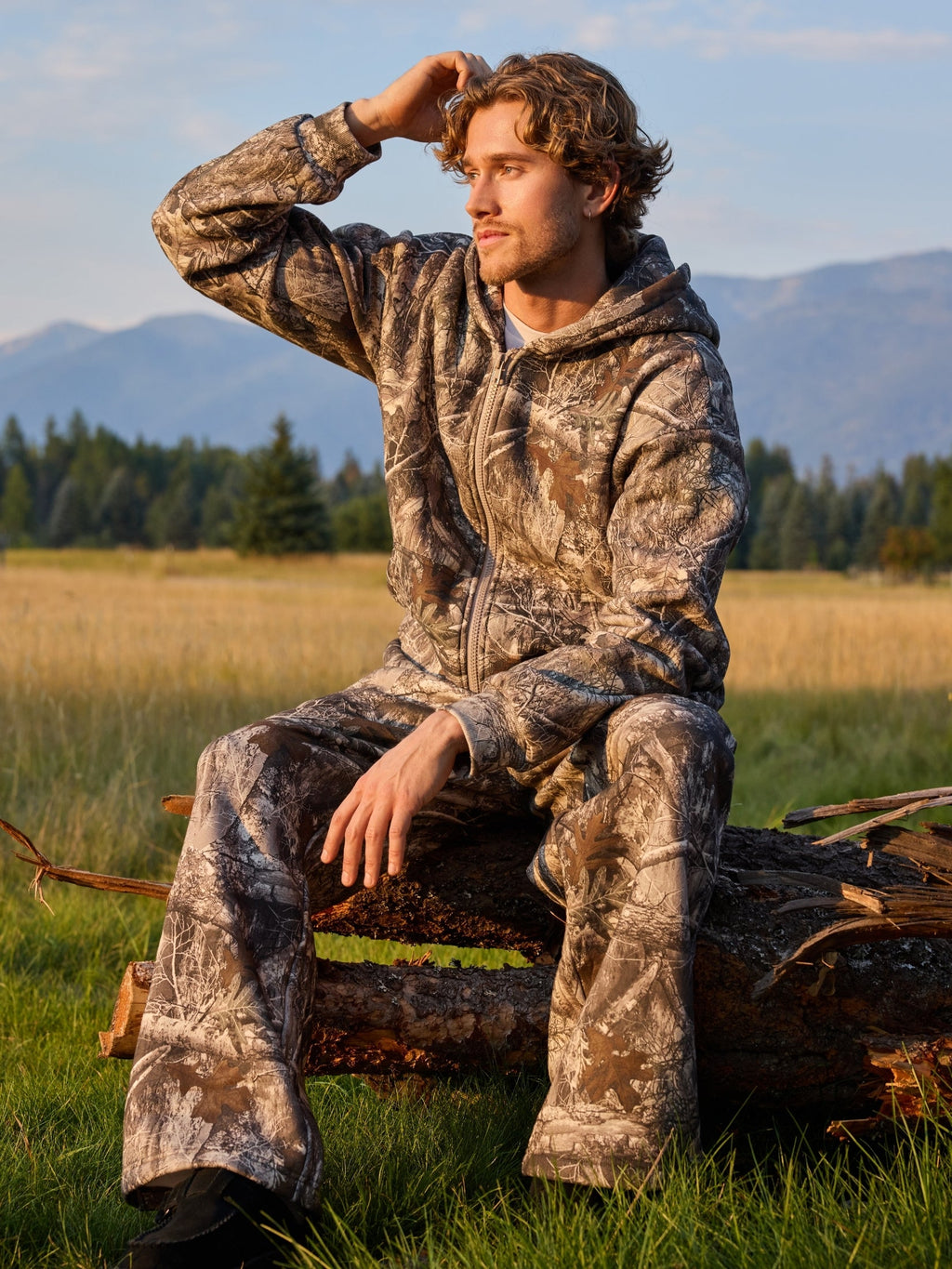 Camo Zip Hoodie - Pre-Order