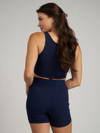 Rib Contour Crop Tank