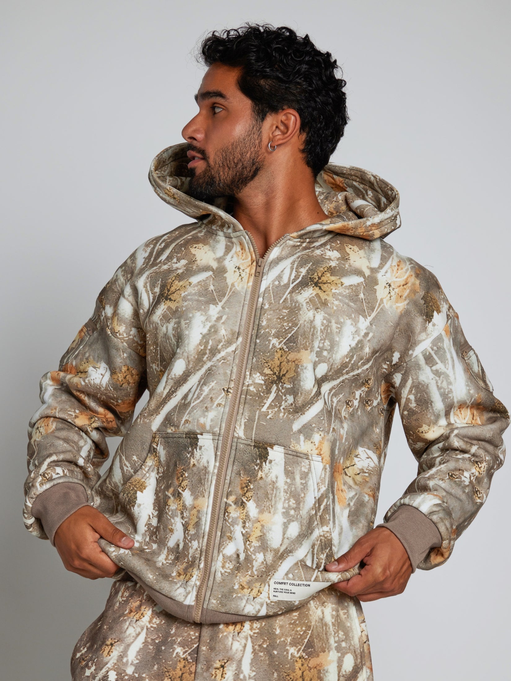 Camo Zip Hoodie - Pre-Order