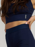 Rib Contour Crop Tank