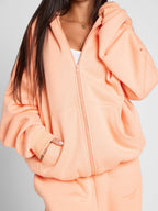 Pastel Zip Hoodie