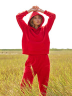 Halo Lightweight Crop Hoodie