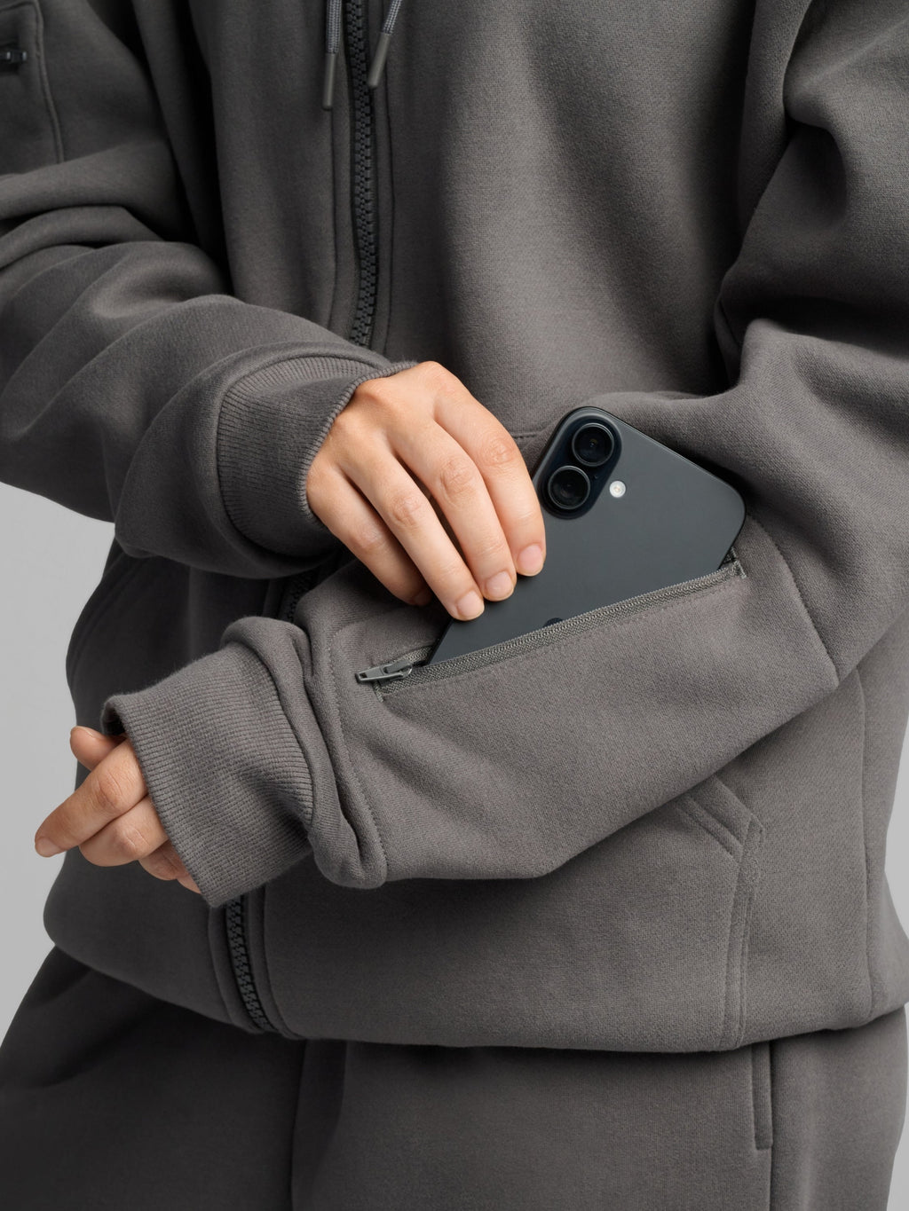 Airplane Mode Travel Zip Hoodie