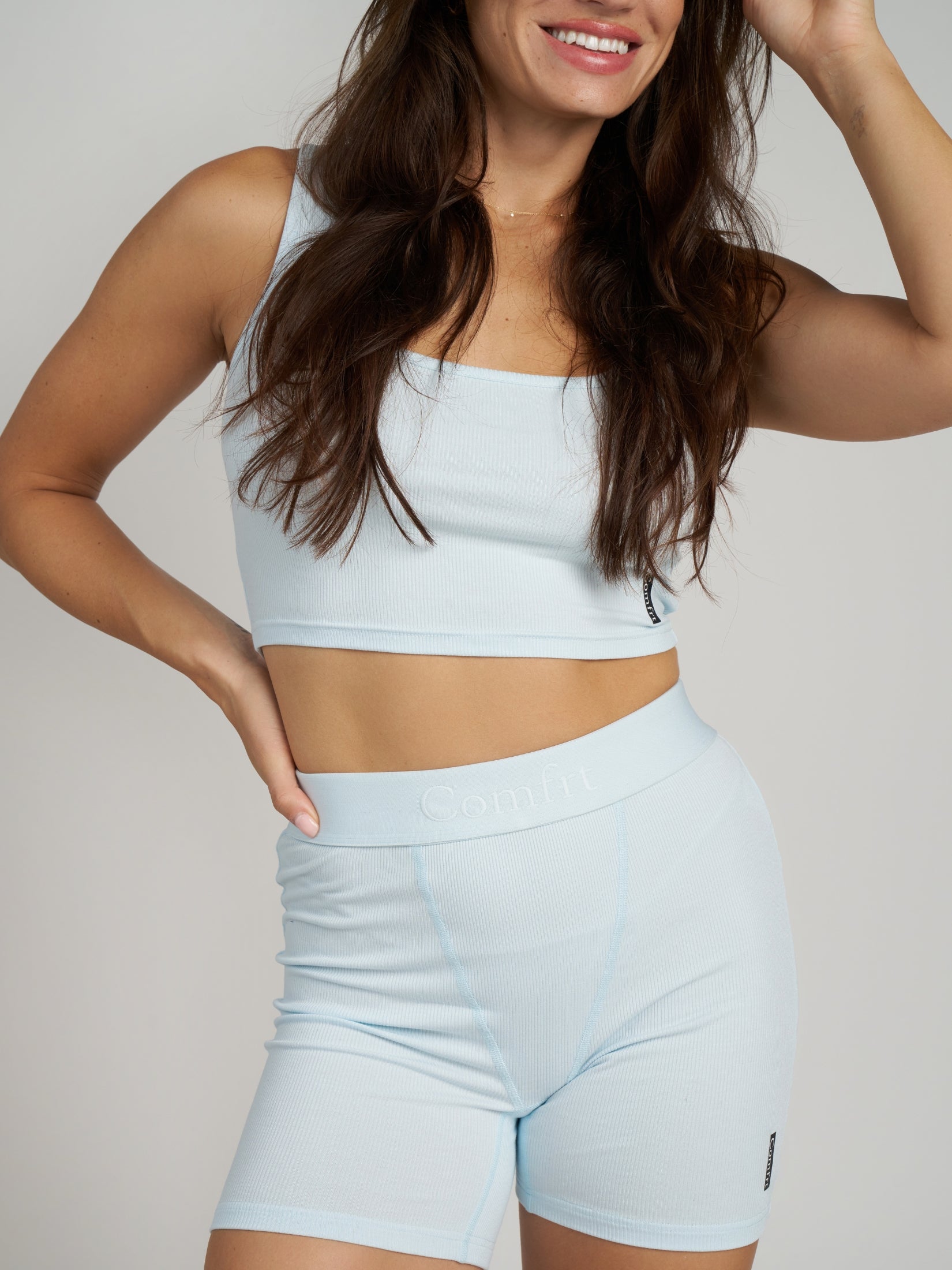 Rib Contour Crop Tank