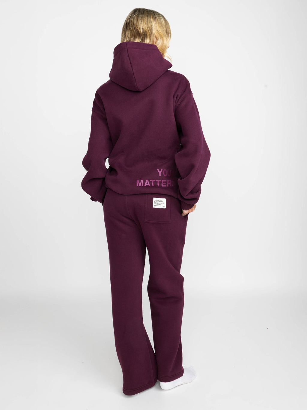 You Matter Straight Leg Sweatpants