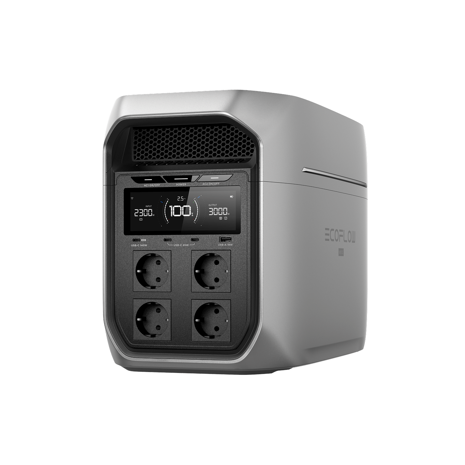 EcoFlow DELTA 3 Max Serie (2 048 Wh) Tragbare Powerstation