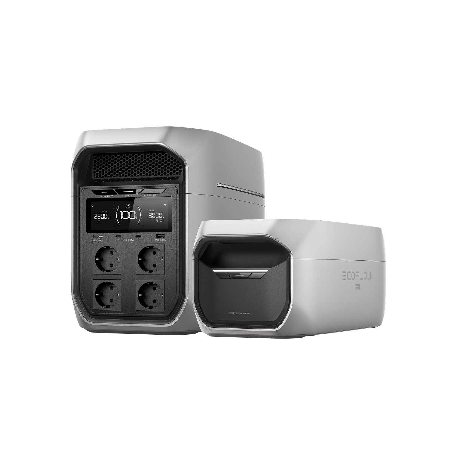 EcoFlow DELTA 3 Max Serie (2 048 Wh) Tragbare Powerstation