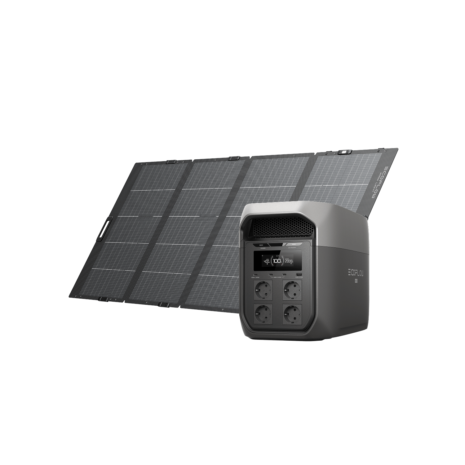 EcoFlow DELTA 3 Max Serie (2 048 Wh) Tragbare Powerstation