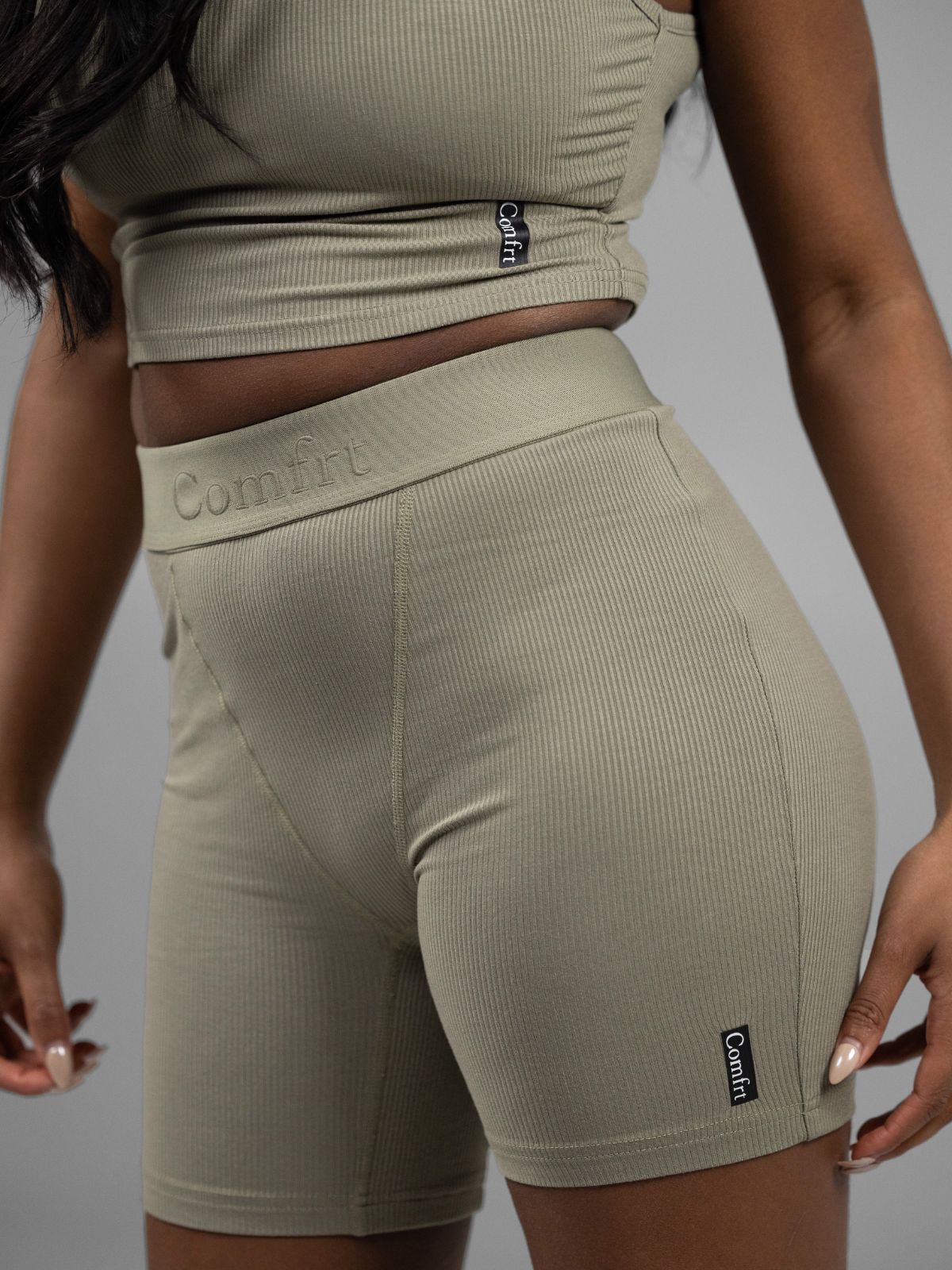 Rib Contour Crop Tank